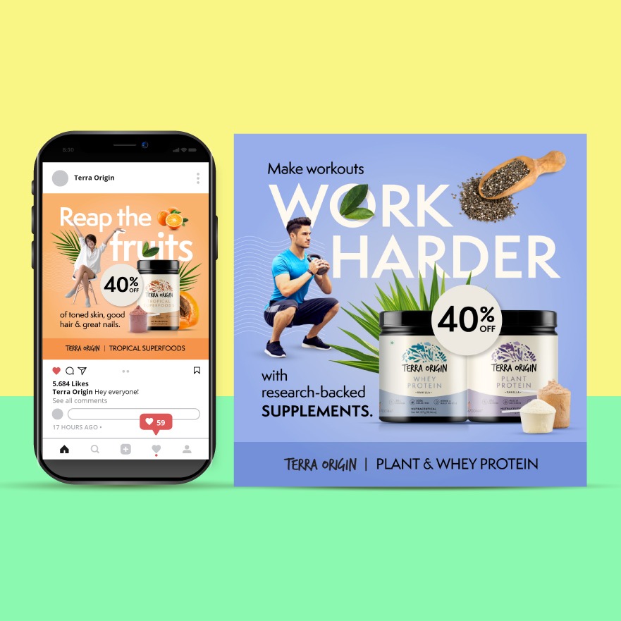 Terra Origin - Social Media Design